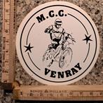 Vintage sticker MCC Venray Motorcross crossmotor strip, Ophalen of Verzenden, Zo goed als nieuw