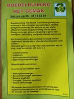 Boedelruiming,tuin,garages, kelderbox leeg ruimen, verhuizen, Verhuizen binnen Nederland