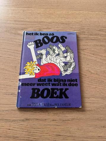 Het ik ben zó BOOS boek beschikbaar voor biedingen