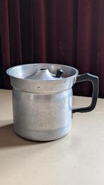 Vintage aluminium melkkoker, Antiek en Kunst, Ophalen of Verzenden