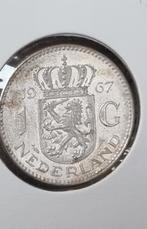Juliana gulden 1967 Zilver, Ophalen of Verzenden, Koningin Juliana, 1 gulden