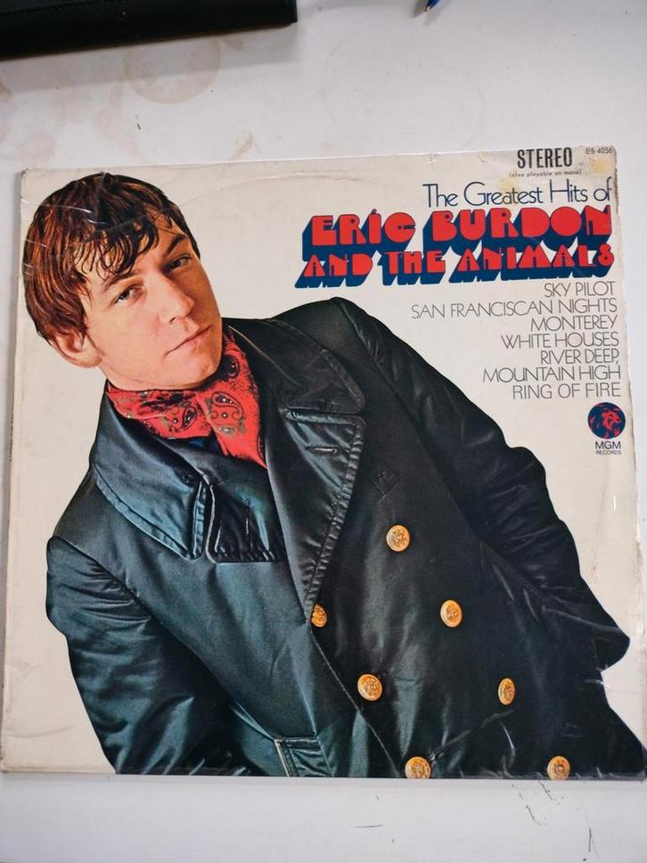 60's rock ERIC BURDON & ANIMALS Zuid Afrikaanse persing, Cd's en Dvd's, Vinyl | Rock, Gebruikt, Poprock, 12 inch, Ophalen of Verzenden