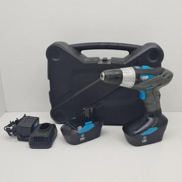Ferm Accuboor 18v 2x Accu in Koffer beschikbaar voor biedingen