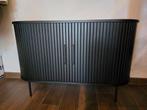 by fonQ Alon Dressoir - B 120 cm - Zwart Eiken, Huis en Inrichting, Ophalen, 100 tot 150 cm, Eikenhout, Zo goed als nieuw