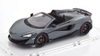 McLaren 600LT Spider 2019 grijs 1:18 (nieuw), Verzenden, Nieuw, Auto, Overige merken