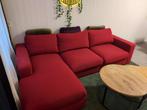 Rode Sofa met lounge gedeelte in perfecte staat (Ira Ness), Ophalen, 250 tot 300 cm, Hoekbank, 75 tot 100 cm