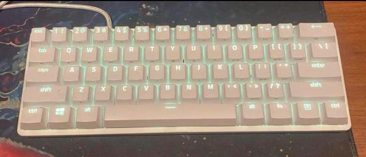 Razer Huntsman Mini Gaming Toetsenbord, Computers en Software, Toetsenborden, Zo goed als nieuw, Bedraad, Gaming toetsenbord, Ophalen of Verzenden