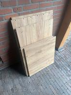 Houten planken eiken fineer  (spaanplaat), Doe-het-zelf en Verbouw, Hout en Planken, Plank, Gebruikt, Minder dan 25 mm, Ophalen