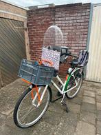 Mamafiets, Fietsen en Brommers, Fietsen | Dames | Moederfietsen, 2 zitjes, Zo goed als nieuw, Batavus, Dubbele standaard