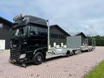 DAF XF 460 Machine transporter - Veldhuizen 25 ton TRIDEM SE, Automaat, Euro 6, 462 pk, Zwart