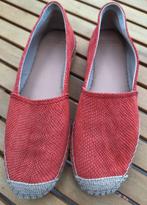 Espadrilles Fred de la Bretoniere 37 koraalrood IZGS, Fred de la Bretoniere, Overige kleuren, Verzenden, Zo goed als nieuw