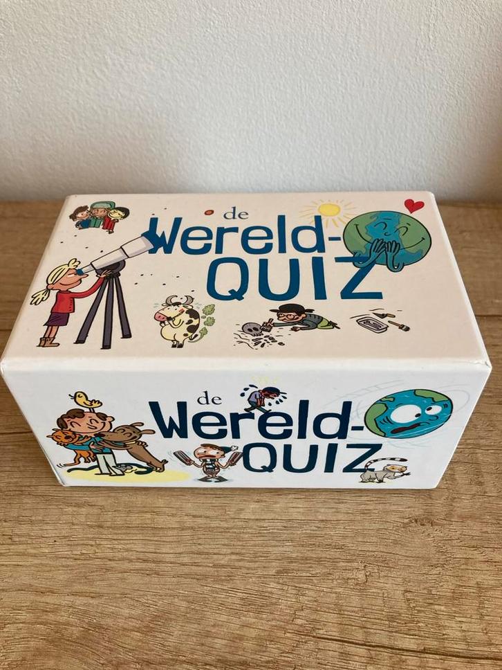Wereldquiz - Leerzaam en Leuk!, Kinderen en Baby's, Speelgoed | Educatief en Creatief, Zo goed als nieuw, Ontdekken, Ophalen