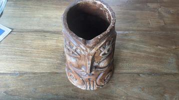 Drinkkan 24 cm hoog aardewerk beschikbaar voor biedingen