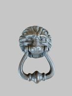 Antieke bronzen Deurklopper (Leeuwenkop), Ophalen of Verzenden, Brons