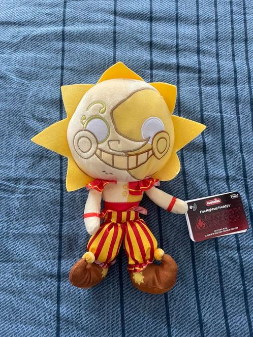 Sun plush van five nights at freddy’s, Kinderen en Baby's, Speelgoed | Knuffels en Pluche, Zo goed als nieuw, Overige typen, Ophalen of Verzenden