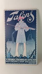 Vintage reclamebord, Talens, Frits van Alphen wandbord. 7C14, Tweedehands verkoop, Gebruikt, Ophalen of Verzenden, Geen@idee.nl