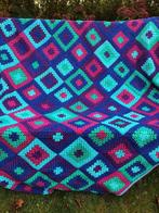 Granny square, Huis en Inrichting, Woonaccessoires | Plaids en Woondekens, Zo goed als nieuw, Ophalen