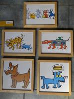 KEITH HARING * 5 Stuks !! * IKEA REPRO IN LIJSTEN *, Huis en Inrichting, Verzenden, Zo goed als nieuw