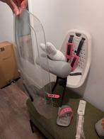 Fietszitje voor met windscherm en accessoires, Fietsen en Brommers, Ophalen, Gebruikt