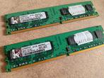 Kingston KVR 2GB DDR2 RAM Geheugen, Computers en Software, RAM geheugen, Ophalen of Verzenden