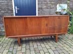 Teak vintage dressoir sideboard, Huis en Inrichting, Kasten | Dressoirs, Ophalen, Met deur(en), 150 tot 200 cm, Teakhout