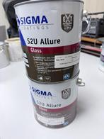 Sigma Allure gloss 2 x 2,5 liter RAL 9010, Doe-het-zelf en Verbouw, Verf, Beits en Lak, Ophalen, Wit, Nieuw, Verf