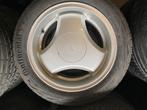 Originele 16” Saab 9000 900 Deep Dish velgen + Conti banden, Auto-onderdelen, Gebruikt, 16 inch, Banden en Velgen, Ophalen of Verzenden
