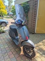 Vespa Sprint Sport 4T - mat grijs - 2021, Fietsen en Brommers, Scooters | Vespa, Ophalen, Maximaal 45 km/u, Zo goed als nieuw