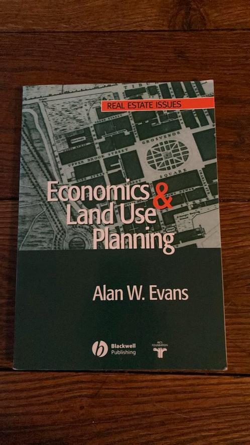 Alan W. Evans - Economics and Land Use Planning, Boeken, Kunst en Cultuur | Architectuur, Gelezen, Overige onderwerpen, Ophalen of Verzenden