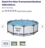 Bestway opzet zwembad 366122, Rond, 300 cm of meer, Zo goed als nieuw, Ophalen