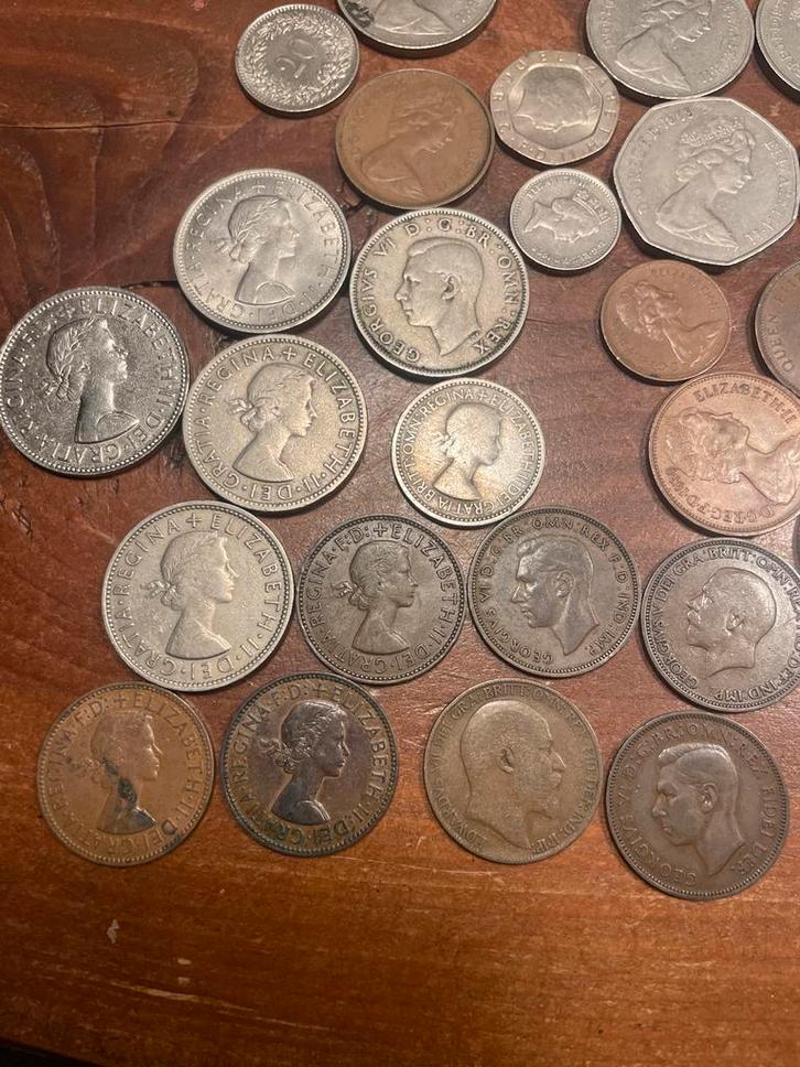 Britse Shilling Collectie vanaf 1910, Postzegels en Munten, Munten | Europa | Niet-Euromunten, Losse munt, Overige landen, Ophalen of Verzenden