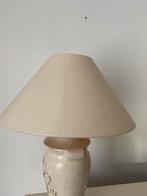 Licht beige lampenkap - 40cm breed, Ophalen of Verzenden, Gebruikt, Stof, Minder dan 50 cm