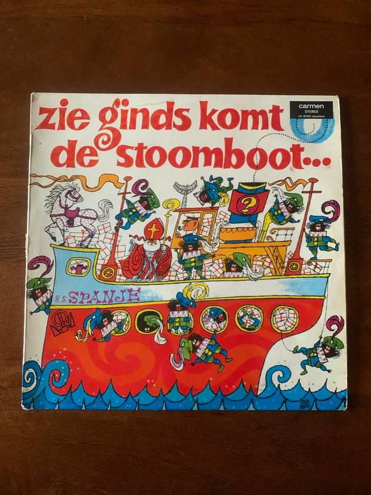 Sinterklaasliedjes LP - De Hommeltjes Sinterklaas, Diversen, Sinterklaas, Gebruikt, Ophalen of Verzenden
