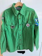 Scouting blouse maat 140 + emblemen, Ophalen of Verzenden, Gebruikt, Jongen of Meisje