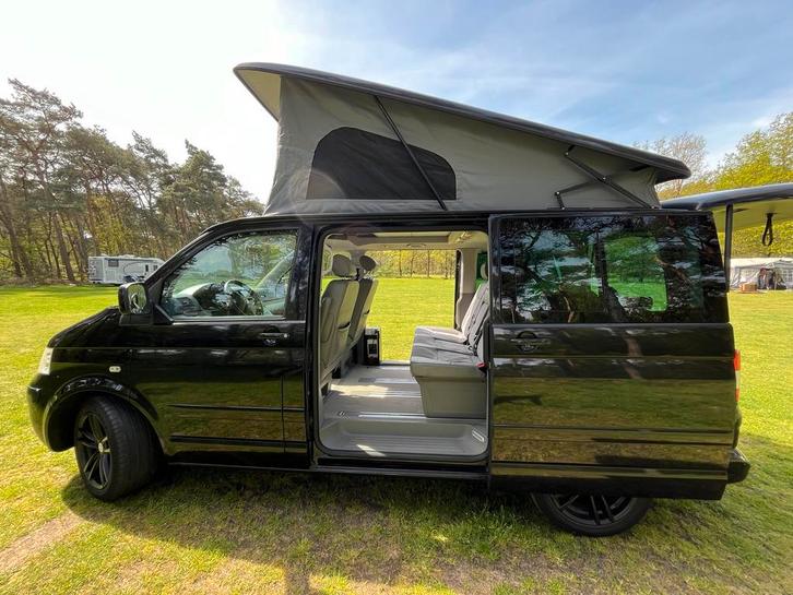 Volkswagen T5 Multivan Camper Reimo hefdak Buitenkeuken, Caravans en Kamperen, Campers, Particulier, tot en met 4, Buscamper of Camperbus