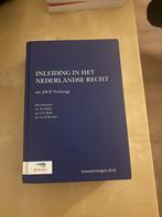 Inleiding in het recht, Boeken, Ophalen of Verzenden, Zo goed als nieuw, HBO