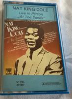 Nat King Cole – Live In Person "At The Sands" MC, Cd's en Dvd's, Cassettebandjes, Gebruikt, 1 bandje, Ophalen of Verzenden, Origineel