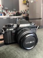 Minolta X-300 met 50mm lens, Audio, Tv en Foto, Fotocamera's Analoog, Minolta, Gebruikt, Ophalen of Verzenden