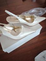 Elegante leren trouwschoenen maat 41, Wit, Italiaans, Schoenen, Nieuw