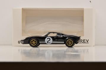 19906: Ford GT40  #2 - 1966 - Norev 1:43 beschikbaar voor biedingen