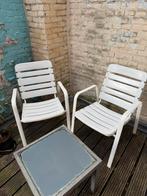 Tuinstoelen met tafel, Ophalen, Gebruikt