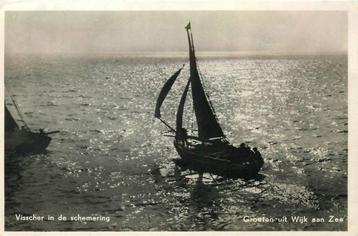 (388-467-003) Wijk aan Zee Visscher in de Schemering beschikbaar voor biedingen