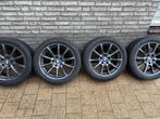 Style 281 18 inch velgen + banden bmw 5 en 6 serie, Ophalen, 18 inch, 245 mm, Banden en Velgen