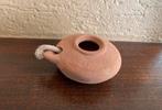 Klein olielampje met lont, Antiek en Kunst, Antiek | Keramiek en Aardewerk, Ophalen of Verzenden