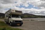 Unieke retro camper Fiat Ducato off grid, Alkoof, Diesel, Particulier, 5 tot 6 meter