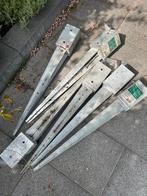 6 stuks grondpalen - gratis afhalen, Doe-het-zelf en Verbouw, IJzerwaren en Bevestigingsmiddelen, Ophalen, Zo goed als nieuw, Overige typen