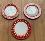 3 nieuwe oilily dinner borden polkadot rood nieuw, Huis en Inrichting, Keuken | Servies, Ophalen of Verzenden, Nieuw, Overige stijlen