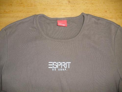 ESPRIT t- shirt leger groen maat L, Kleding | Dames, T-shirts, Zo goed als nieuw, Maat 42/44 (L), Groen, Lange mouw, Ophalen of Verzenden