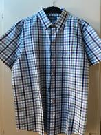 Maat XL Angelo Litrico overhemd korte mouw licht blauw ruit, Kleding | Heren, Overhemden, Blauw, Angelo Litrico, Ophalen of Verzenden