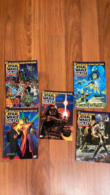 Star Wars Galaxy set van nummers:  #4, #8, #9, #10, #11 beschikbaar voor biedingen